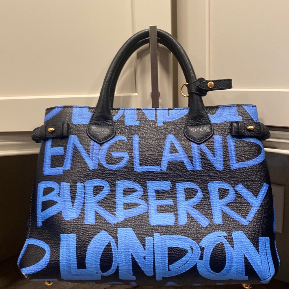 Gently used Burberry Graffiti bag
